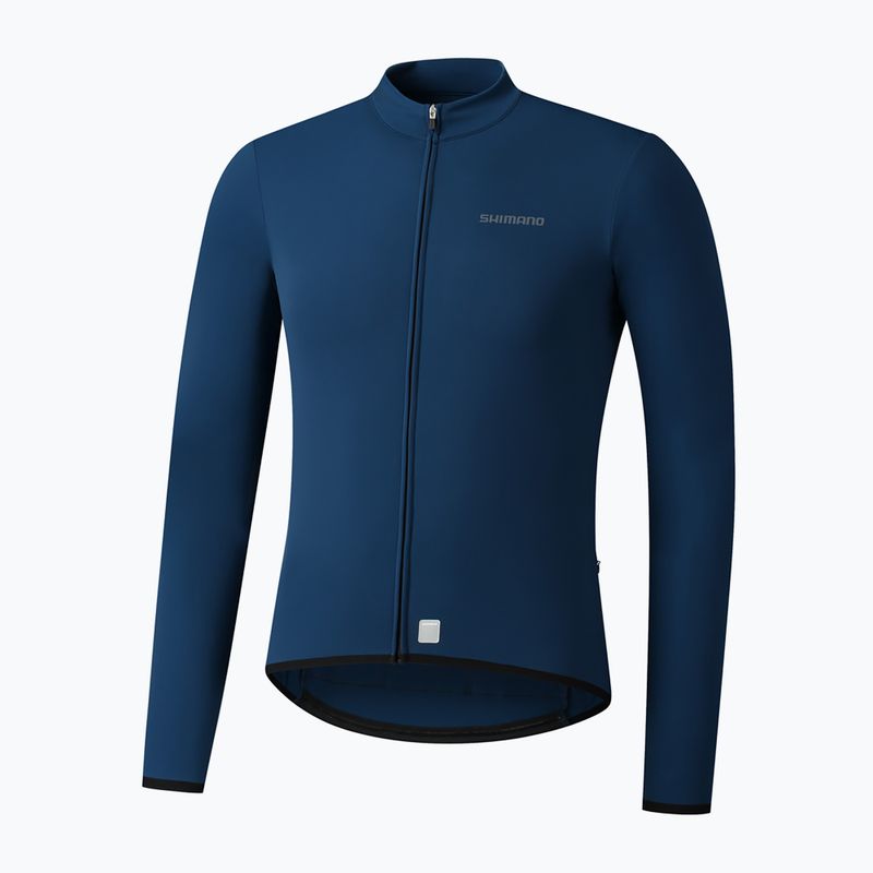 Bluza rowerowa męska Shimano Vertex Thermal Jersey deep ocean 5
