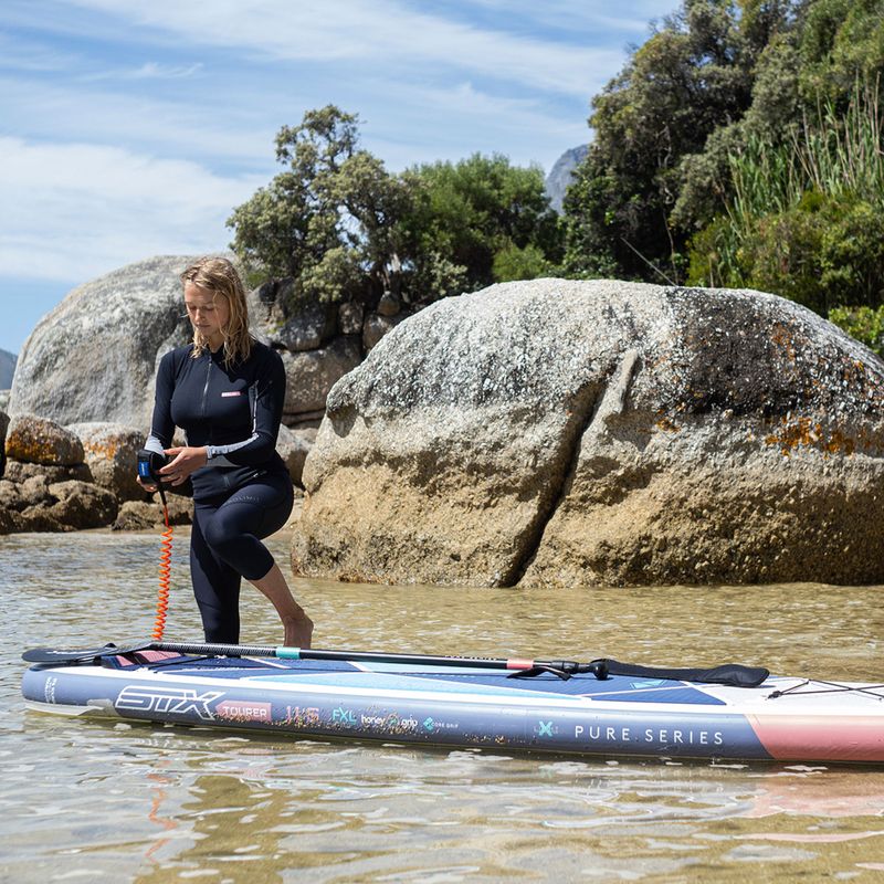 Zestaw deska SUP pompowana STX Pure Tourer 11'6'' 2022 navy/rose 12