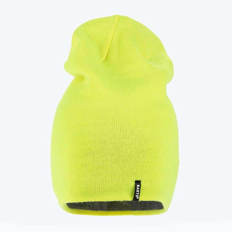 Czapka zimowa dziecięca BARTS Eclipse fluorescent yellow 2
