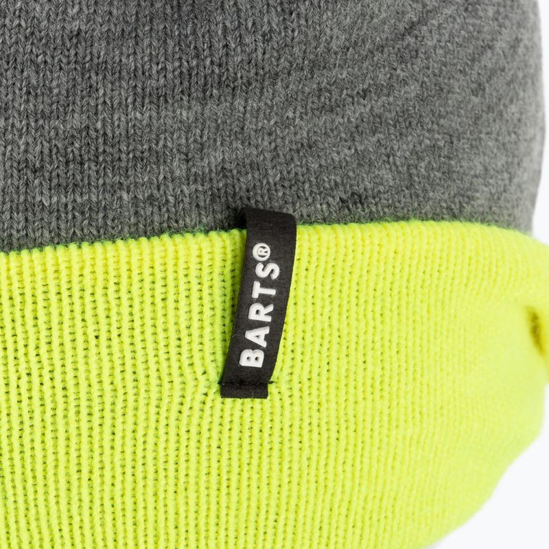 Czapka zimowa dziecięca BARTS Eclipse fluorescent yellow 5