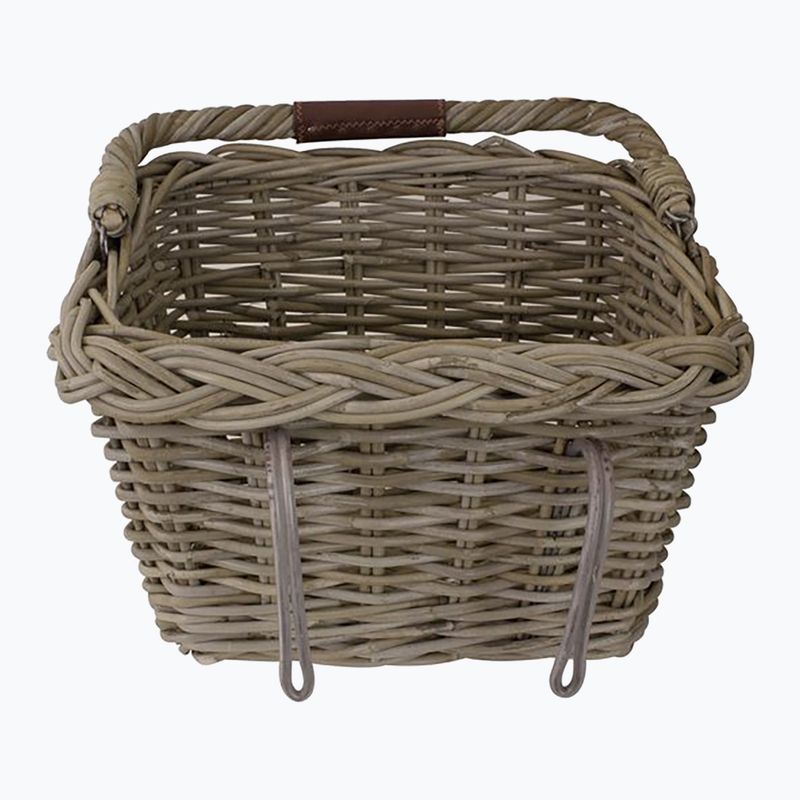 Koszyk rowerowy przedni FastRider Elif Rattan Bike Basket 16 l naturel 3