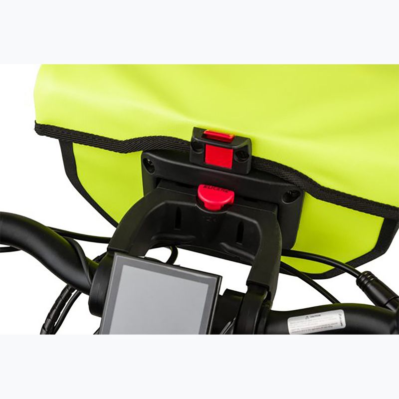 Torba rowerowa na kierownicę AGU Clean Handlebar Bag Klickfix M 5 l neon yellow 7
