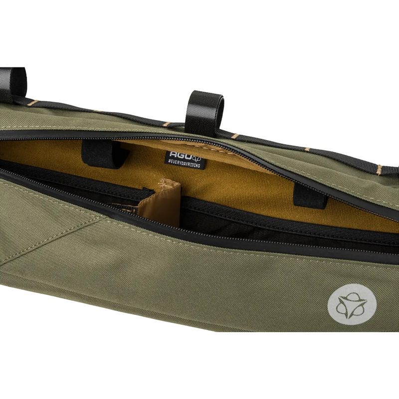 Torba rowerowa na ramę AGU Venture Tube Frame Bag S 3 l army green 4