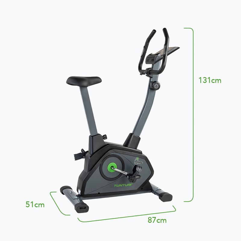Rower stacjonarny Tunturi Cardio Fit B35 black 10