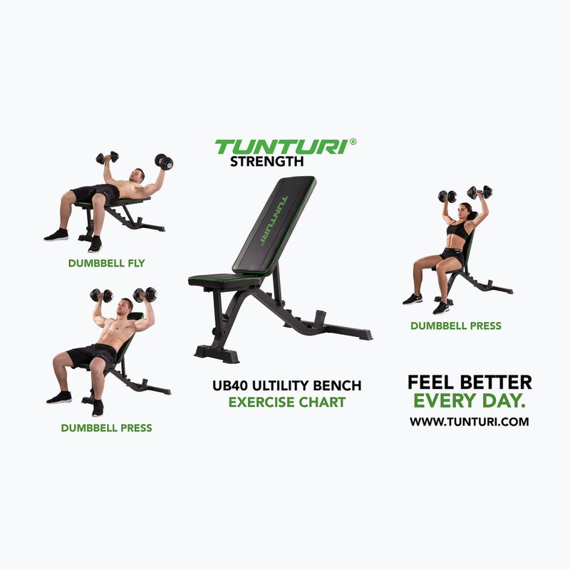 Ławka treningowa Tunturi Utility UB40 4
