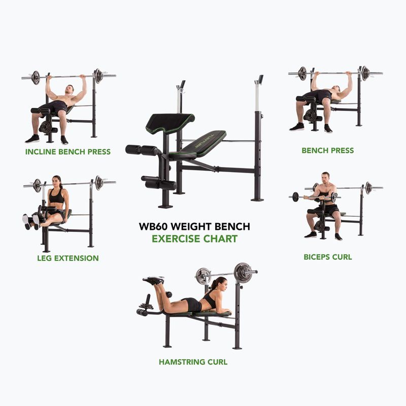Ławka treningowa Tunturi Weight WB60 3