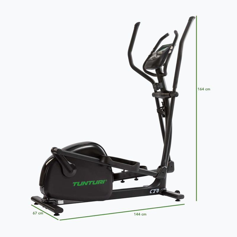 Orbitrek Tunturi Crosstrainer Competence C20-R black 2