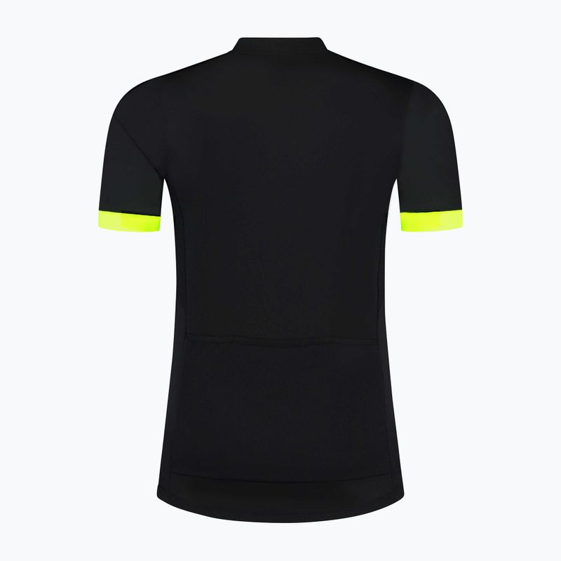 Koszulka rowerowa męska Rogelli Perugia 2.0 black/fluor 4