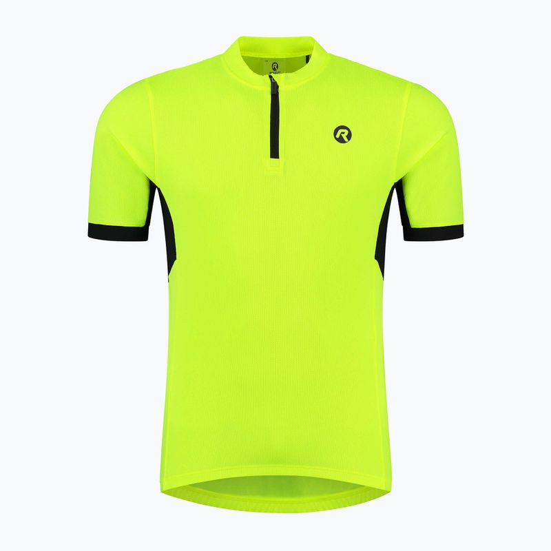 Koszulka rowerowa męska Rogelli Perugia 2.0 fluor/black 3