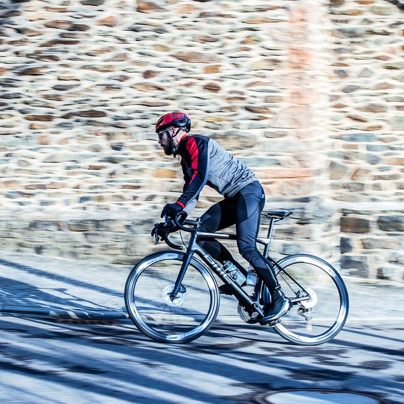 Spodnie rowerowe męskie Rogelli Artico Bib Tight black 6