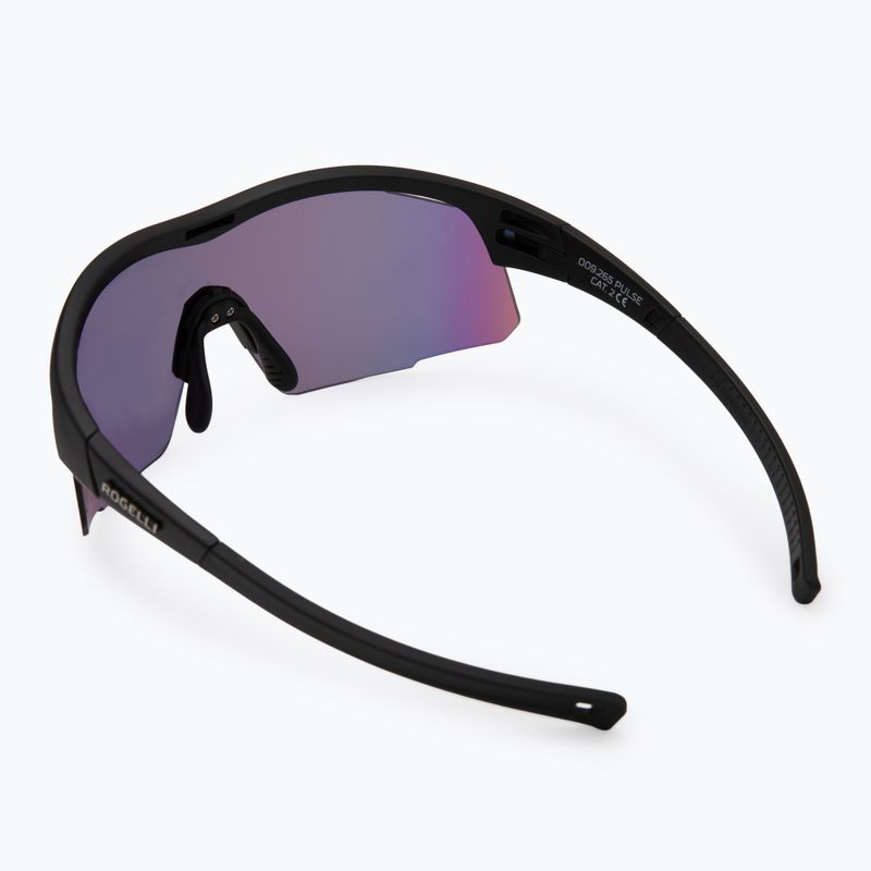 Okulary przeciwsłoneczne Rogelli Pulse black/yellow/clear 3