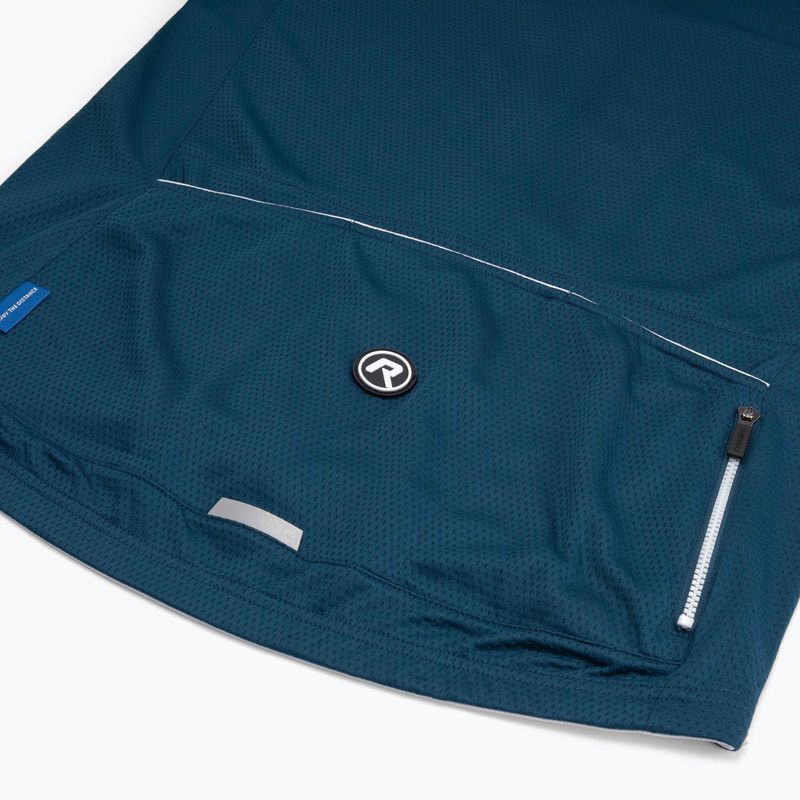 Koszulka rowerowa męska Rogelli Explore blue/white 5