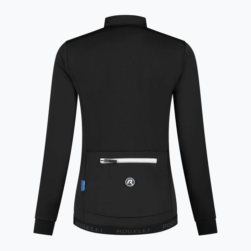 Kurtka rwerowa damska Rogelli Pesara Winter W black/white 6