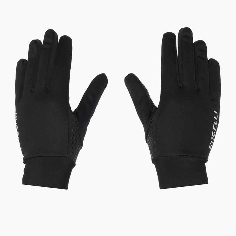Rękawiczki rowerowe damskie Rogelli Laval Mid Season LW Windproof black 2