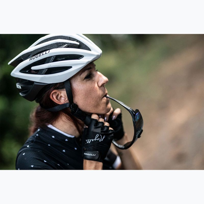 Kask rowerowy Rogelli Tecta white/black 9