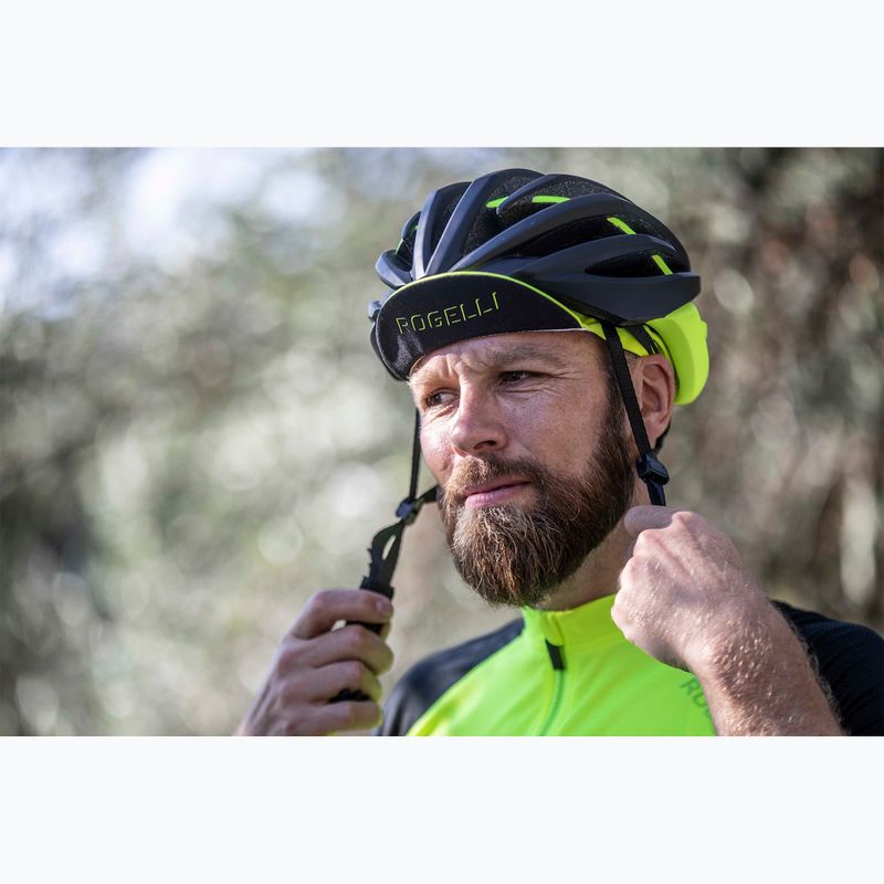 Kask rowerowy Rogelli Tecta black/fluor 10