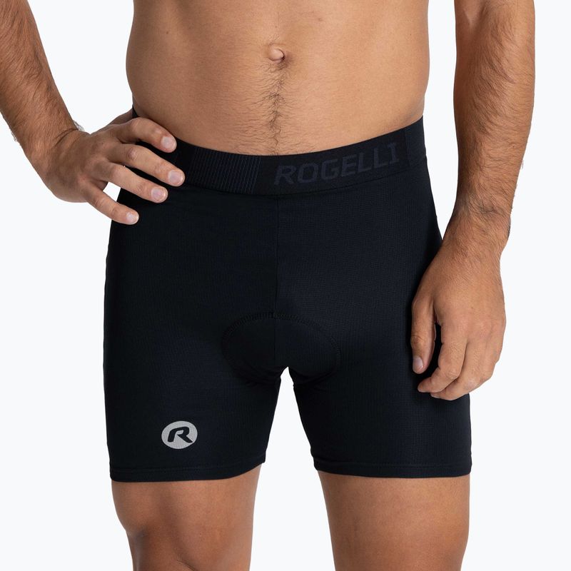 Bokserki rowerowe męskie Rogelli Boxer black 3