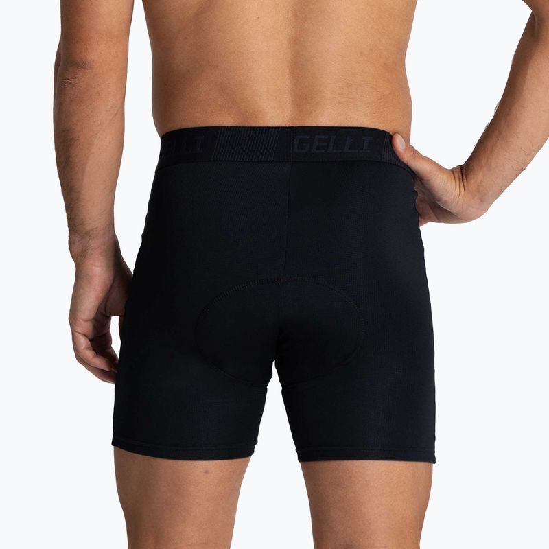 Bokserki rowerowe męskie Rogelli Boxer black 4