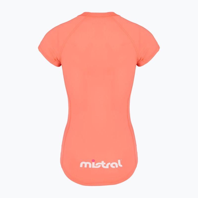 Koszulka do pływania damska Mistral Miami Lycra peach 5