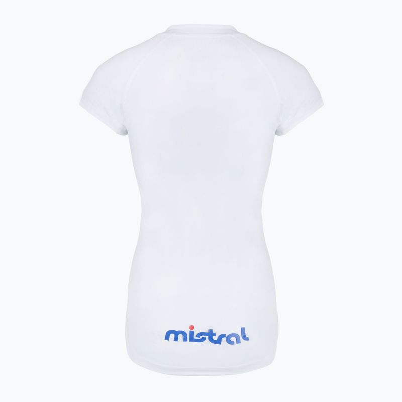 Koszulka do pływania damska Mistral Miami Lycra white 5