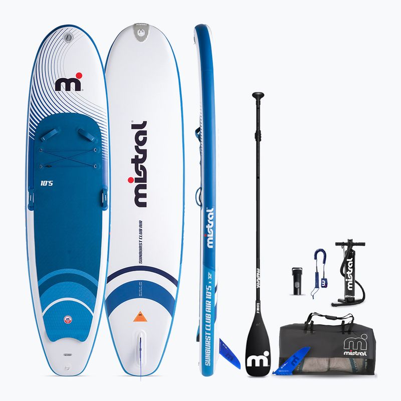 Deska SUP Mistral Sunburst Club Air 10'5  blue/white