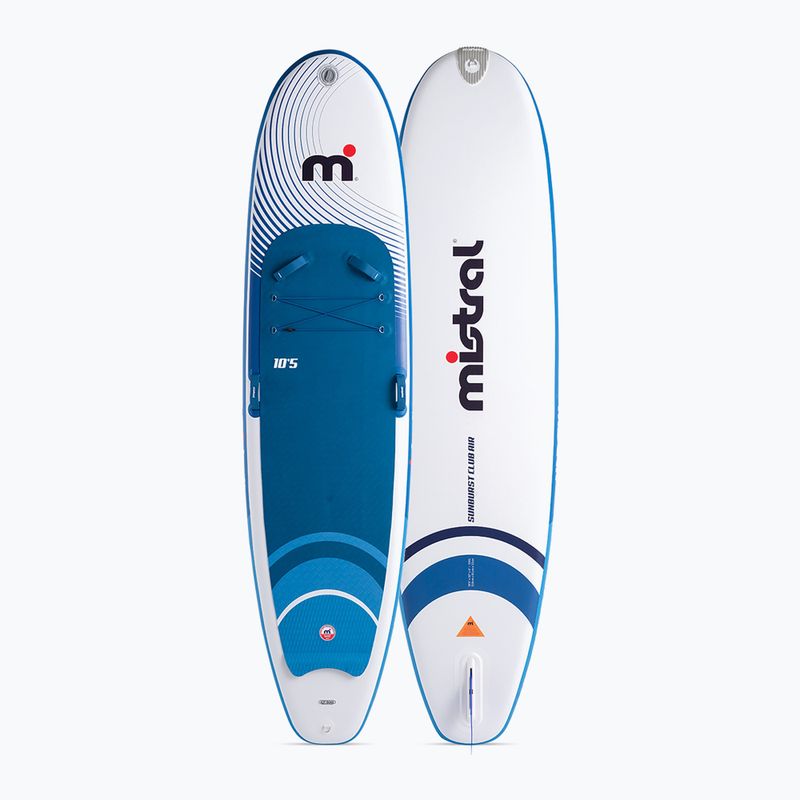 Zestaw deska SUP pompowana Mistral Sunburst Club Air 10'5 blue/white 2