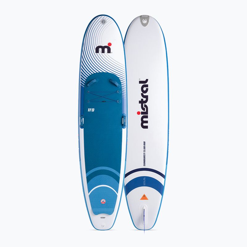 Deska SUP Mistral Sunburst Club Air 11'0 blue/white 2
