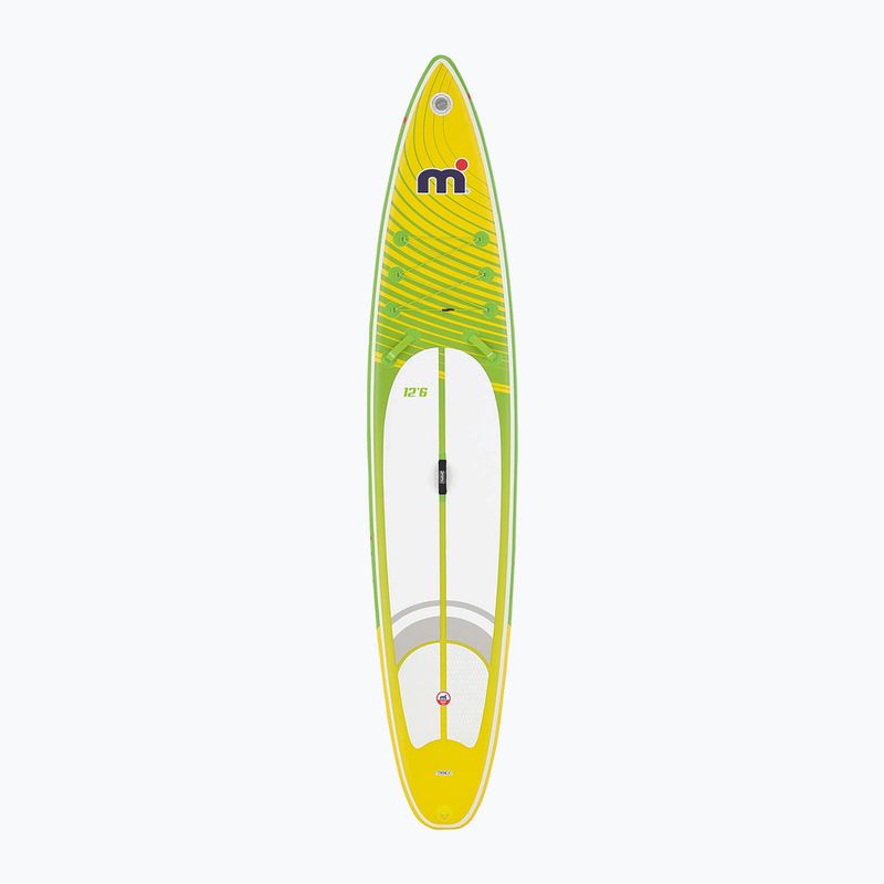Zestaw deska SUP pompowana Mistral Adventurist Air 12'6" green/white/yellow 2