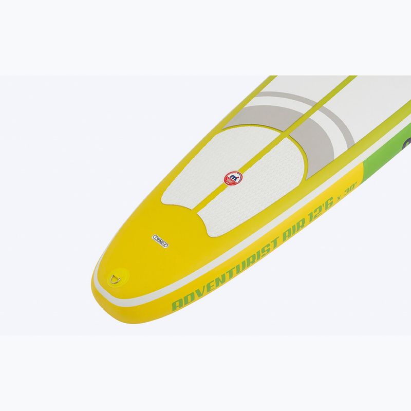 Zestaw deska SUP pompowana Mistral Adventurist Air 12'6" green/white/yellow 6