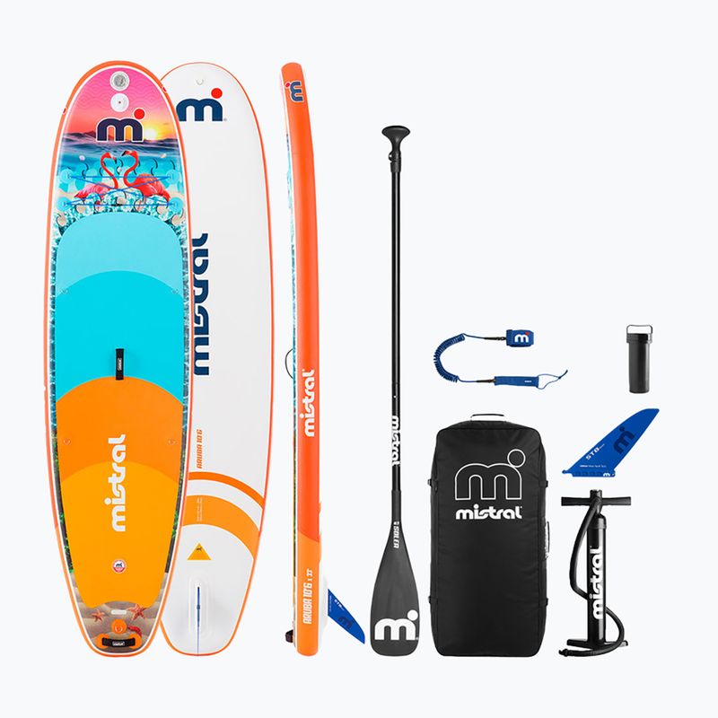 Deska SUP Mistral Aruba SUP 10'6" blue/orange/pink