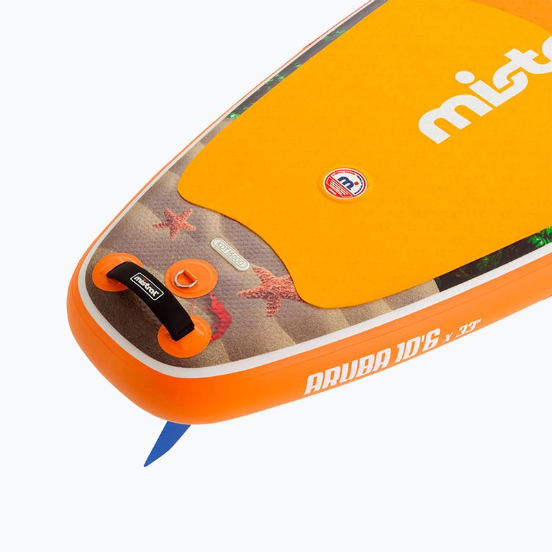 Zestaw deska SUP pompowana Mistral Aruba SUP 10'6" blue/orange/pink 7