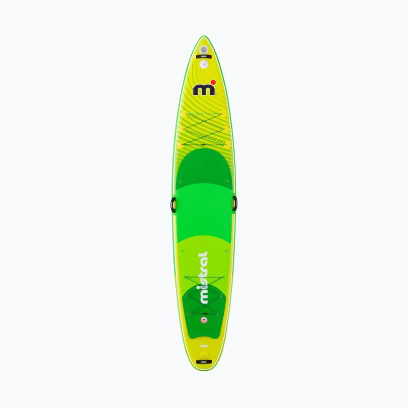 Zestaw deska SUP pompowana Mistral Adventurist Air 12'6" x 30 (V2) green/yellow 2