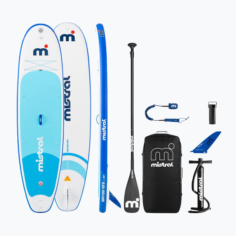 Deska SUP Mistral Bayou SUP 10'6" blue/white