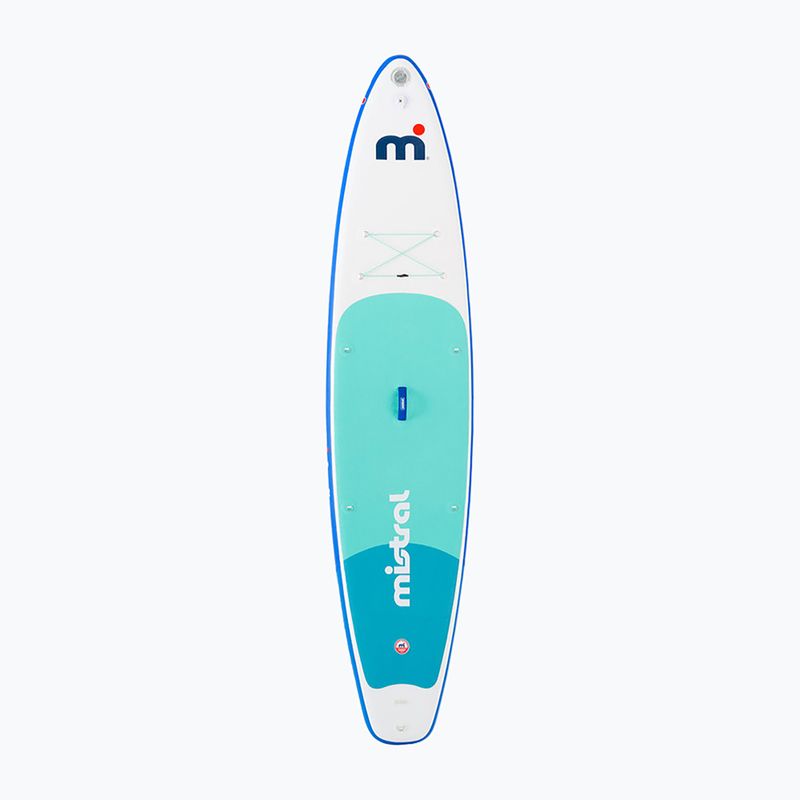 Zestaw deska SUP pompowana Mistral Bayou Tour SUP 11'6" green/white 2