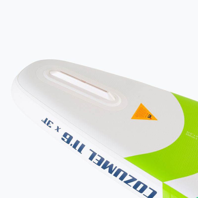 Zestaw deska SUP pompowana Mistral Cozumel 11'6" green/white 5