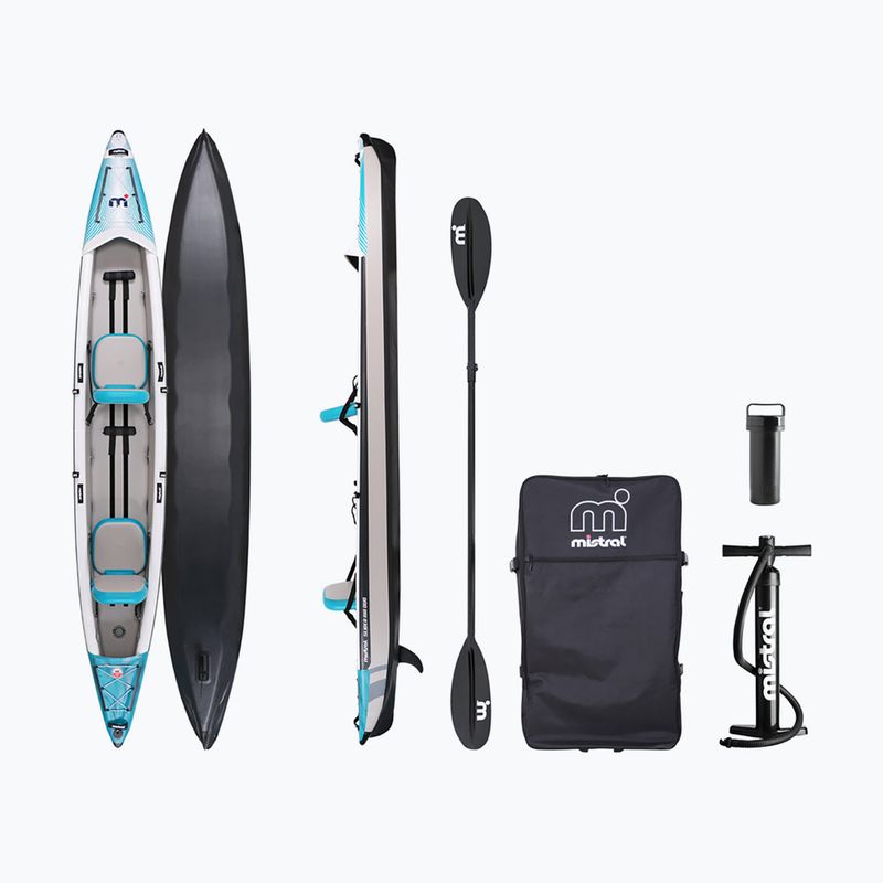 Kajak pompowany 2-osobowy Mistral Slider Air Duo 15'11" 485 cm