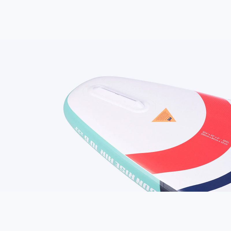 Zestaw deska SUP pompowana Mistral Sun Rise Air 10'6" (V2) green/orange/white 8