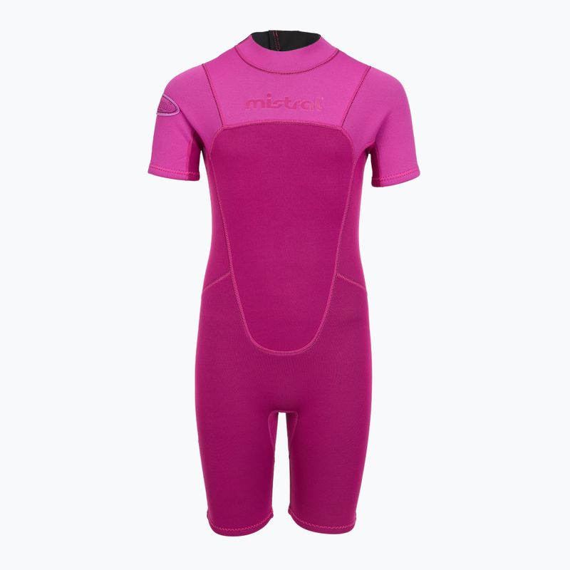 Pianka do pływania dziecięca Mistral Breeze 76 2,5/2mm Kids Shorty pink 2