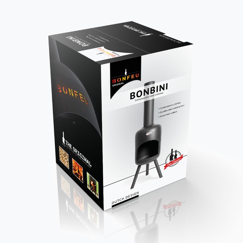 Kominek ogrodowy BonFeu Bonbini black 6