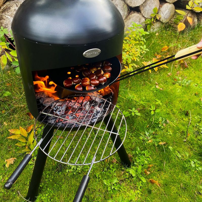 Kominek ogrodowy BonFeu Bonselo black 14