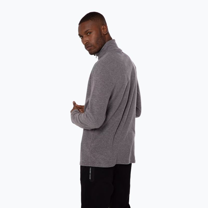 Bluza polarowa męska Protest Perfectym 1/4 Zip Active dark grey melee 5