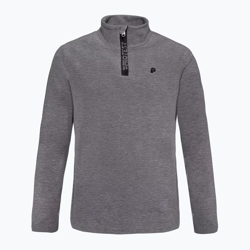 Bluza polarowa męska Protest Perfectym 1/4 Zip Active dark grey melee 6