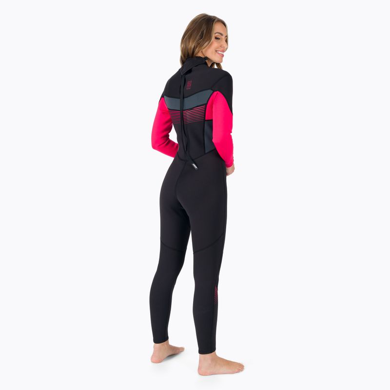 Pianka do pływania damska JOBE Sofia Fullsuit 3/2  mm hot pink 2