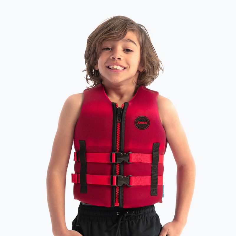 Kamizelka asekuracyjna dziecięca JOBE Neoprene red