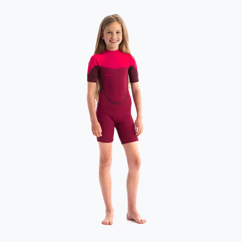 Pianka do pływania dziecięca JOBE Boston 2 mm Shorty hot pink 2