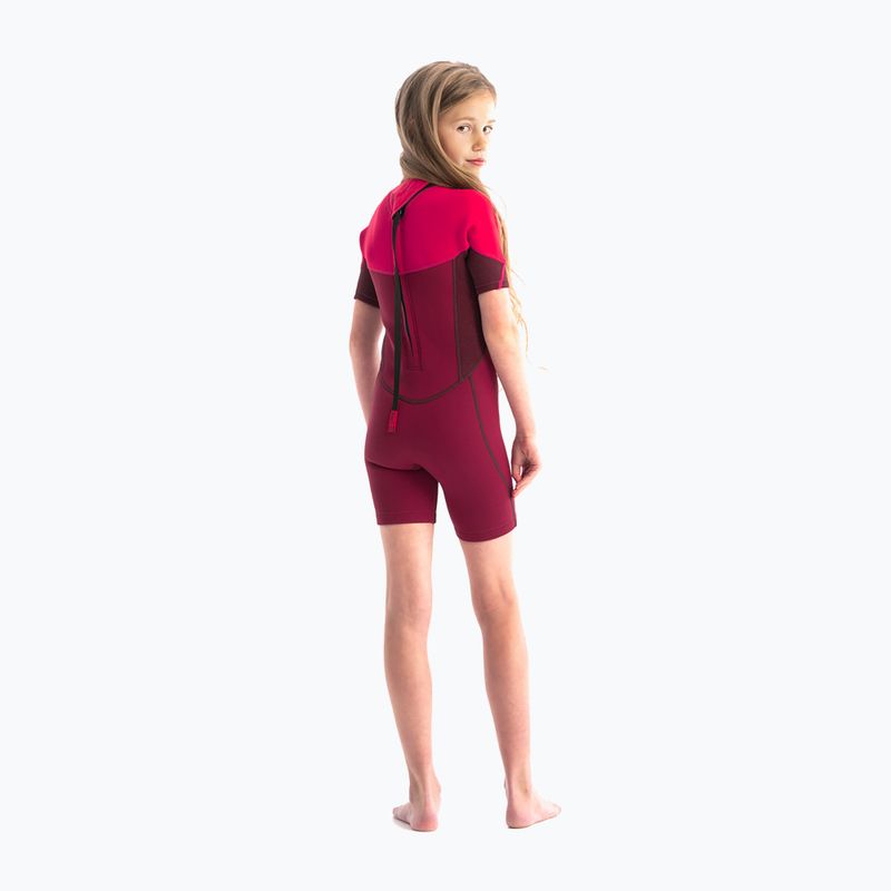 Pianka do pływania dziecięca JOBE Boston 2 mm Shorty hot pink 3