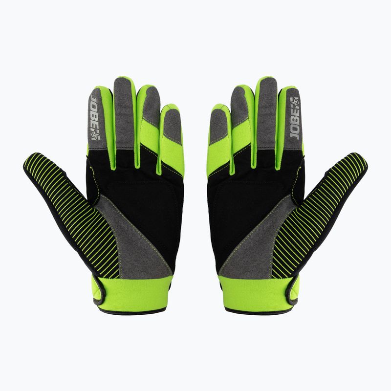 Rękawiczki do wakeboardu męskie JOBE Suction black/green 2