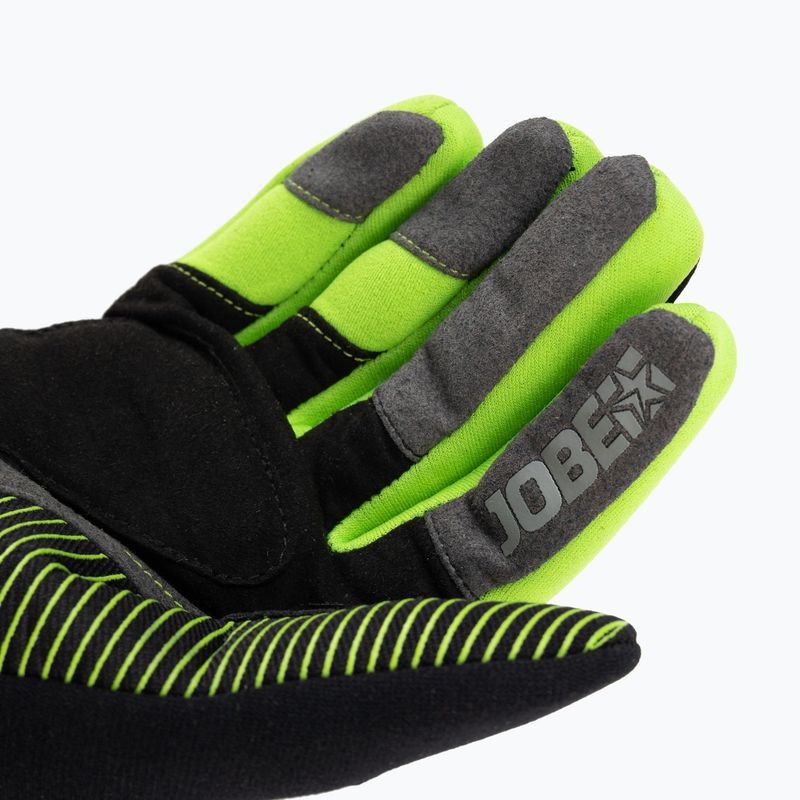 Rękawiczki do wakeboardu męskie JOBE Suction black/green 4