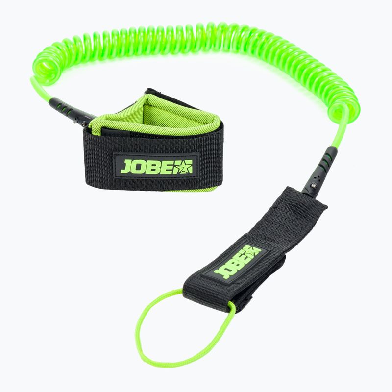 Leash do deski SUP JOBE SUP Leash Coil 10FT lime