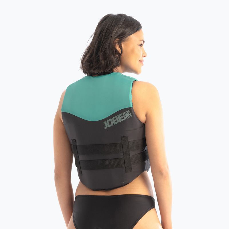 Kamizelka asekuracyjna damska JOBE Nylon Life Vest vintage/teal 7